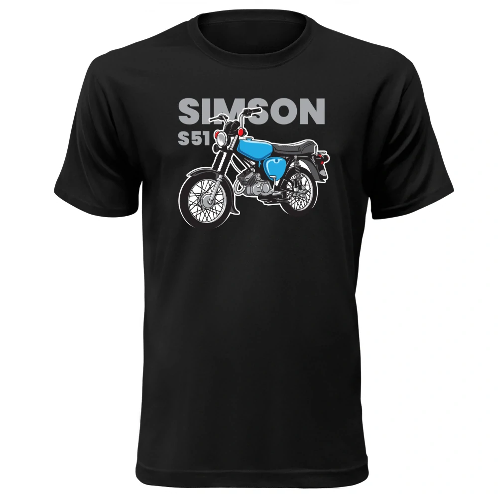 Vtipné tričko s potlačou Simson S51