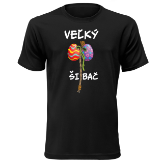 Vtipné tričko s potlačou "Veľký šibač"