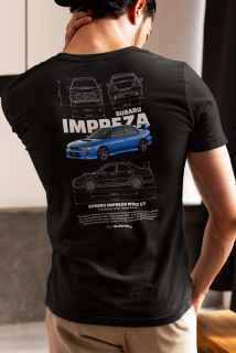 Autičkárske tričko SUBARU IMPREZA WRX ST