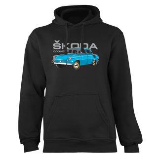 Mikina s potlačou Škoda 1000MB