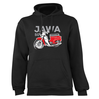 Mikina s potlačou Jawa 50