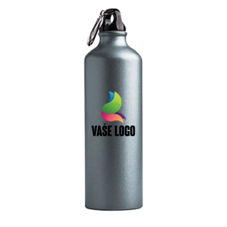 Športová fľaša 800 ml, farba grafitová