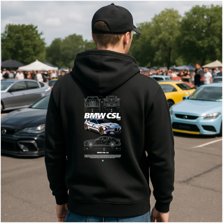 Mikina s potlačou BMW CSL